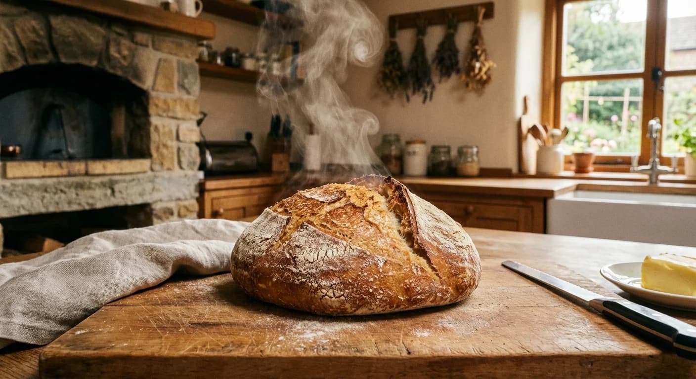 نان تازه در خانه: دستور پخت نان سنگک